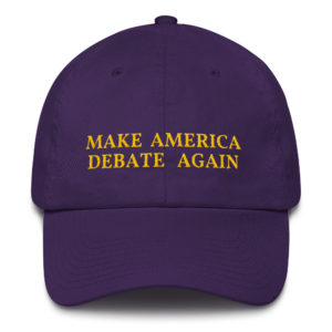 Make America Debate Again - Purple #MADA hat